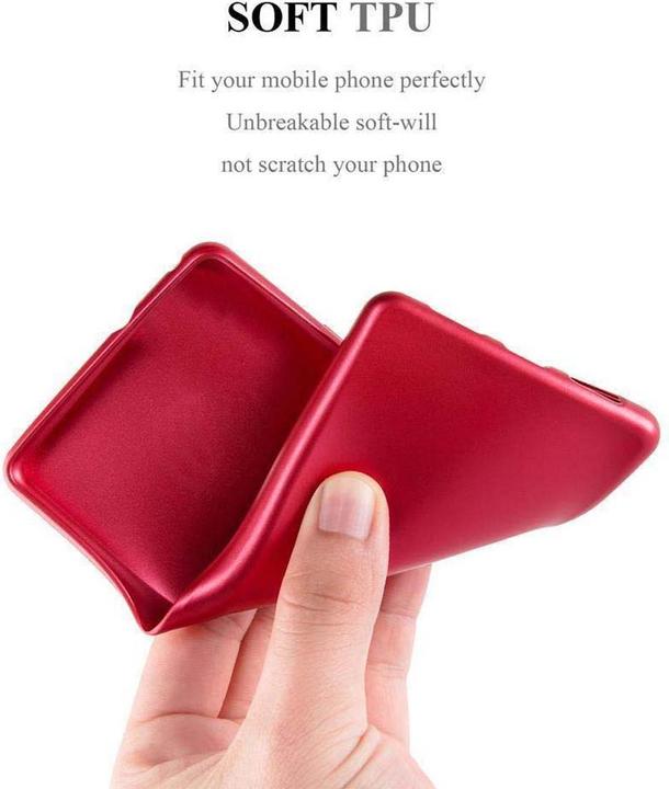 Actual product image Cadorabo TPU Matt Metallic Cover (Sony Xperia XA2)