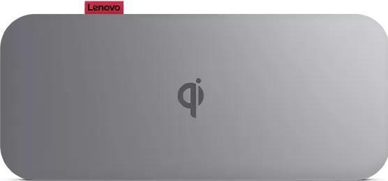 Actual product image Lenovo GO Wireless Power Bank 10000 mAh, Thunder Black, 258 g, 15 W (10000 mAh, 30 W, 38.50 Wh)