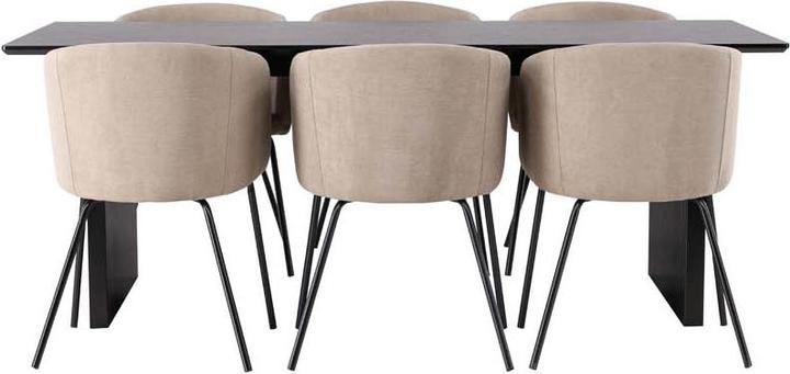 Produktbild Ebuy24 Essgruppe Vail 5 ( 7-teilig) (100 x 75 x 200 cm)