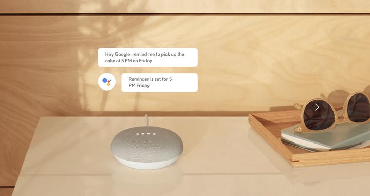 Actual product image Google Home Mini (Google Assistant, IFTTT)