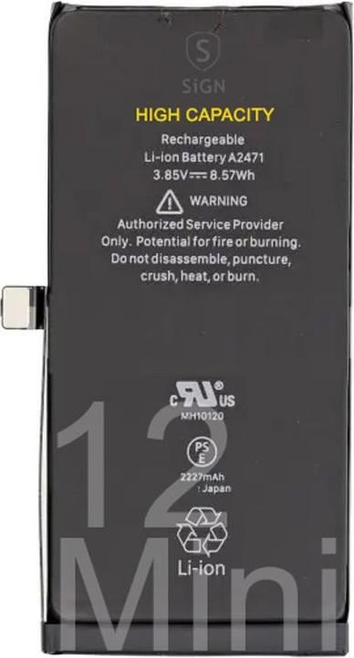 Actual product image OEM IPhone 12 Mini battery