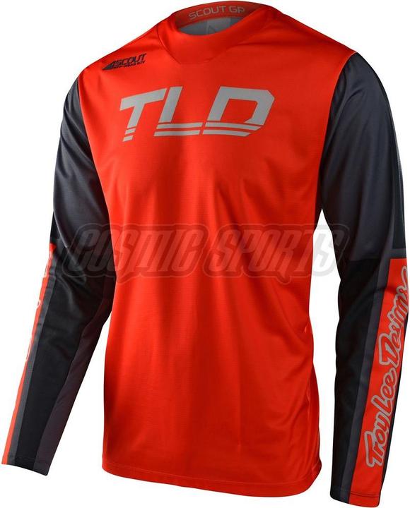 Actual product image Troy Lee Designs Scout GP Jersey, Recon, neon orange/gray (XL)