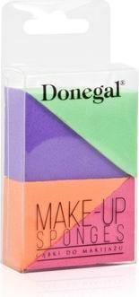 Donegal Makeup Sponge Colorful Triangular 4Pcs. 4305