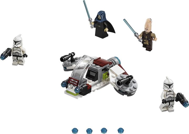 Image du produit LEGO Jedi et Clone Troopers (75206, LEGO Star Wars)