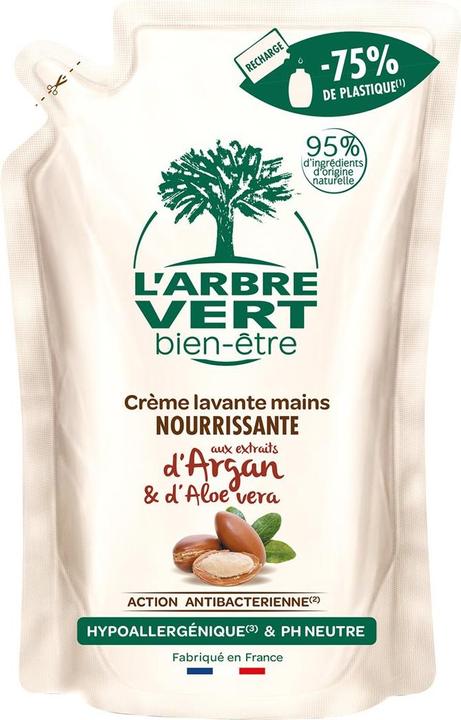 Actual product image L'arbre vert Refill Liquid Soap Argan French liq (Liquid soap, 300 ml)