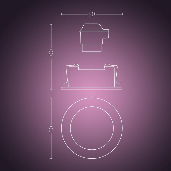 Produktbild Philips Hue Centura Basis (350 lm, GU10)