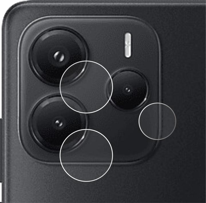 Actual product image upscreen Scratch Shield Protector (1 Piece, Xiaomi Redmi Note 14)