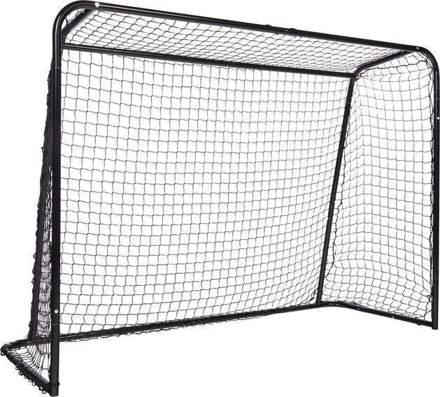 Super Eq SuperEQ Unihockey Tor Steckbar in edlem Schwarz - 160x115cm Metallrahmen