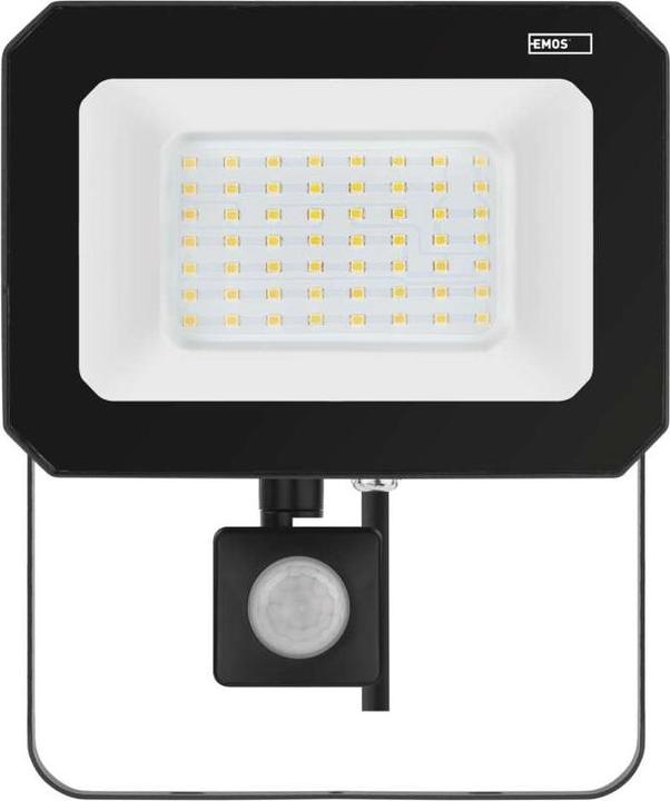 Actual product image Emos LED reflector SIMPO with motion sensor, 50 W, neutral white (5000 lm)