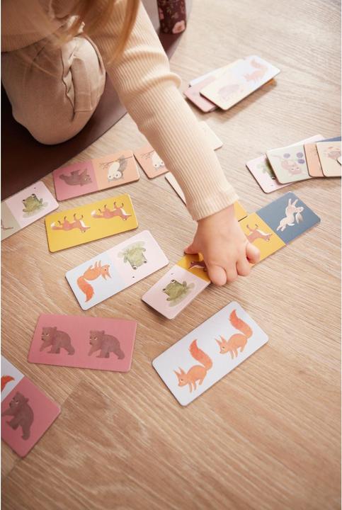 Produktbild Filibabba Domino-Spiel - Nordische Tierwelt (Niederländisch, Englisch)