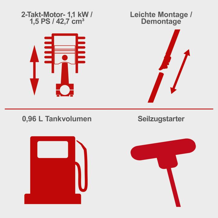 Image du produit Scheppach MTC42-5P (Taille-haie à essence)