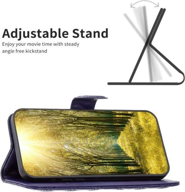 Produktbild MU Style Trendy Leder Bookcover Series Hülle (Samsung Galaxy S24+)