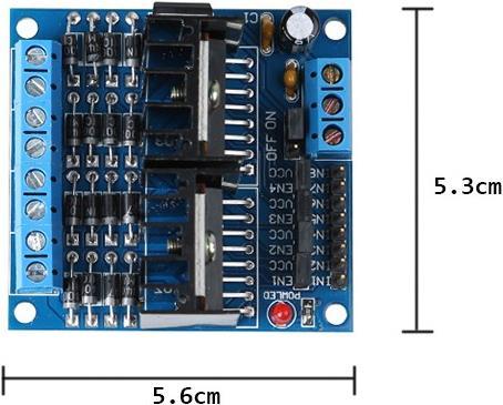 Actual product image YFRobot L298n (Various, Steering)