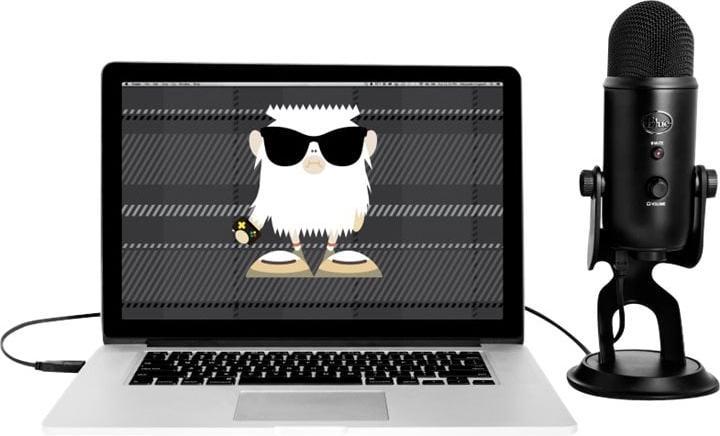 Actual product image Blue Yeti