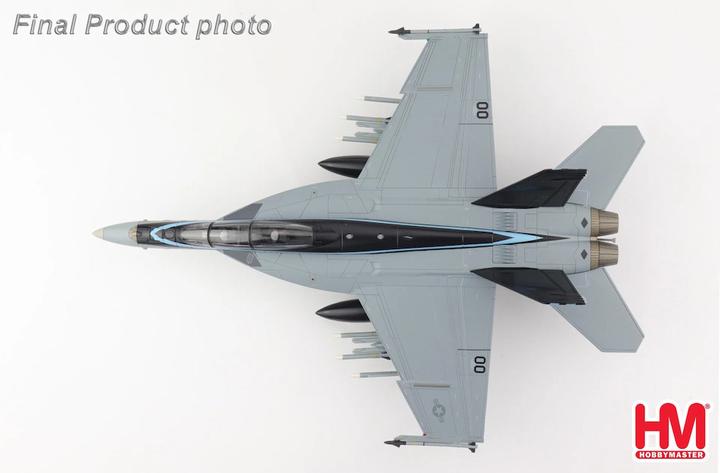 Immagine prodotto Hobby Master F/A-18F DOUBLE SEAT Super Hornet Top Gun verniciatura speciale 50° anniversario, modello in metallo