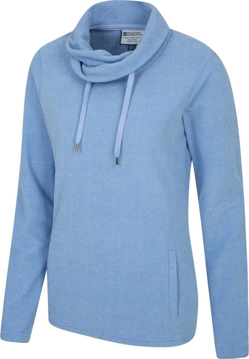 Actual product image Mountain Warehouse Womens/Ladies Hebridean Cowl Neck Fleece Top (46 D)