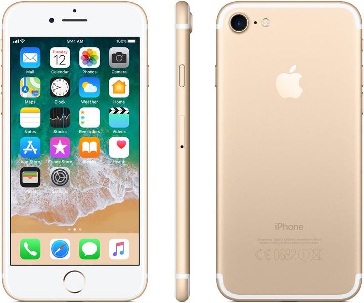 Produktbild Apple iPhone 7 (128 GB, Gold, 4.70", Single SIM, 12 Mpx, 4G)