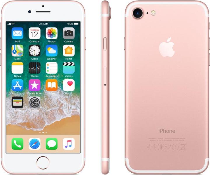 Apple iPhone 7 (32 GB, Rose Gold, 4.70", Single SIM, 12 Mpx, 4G)