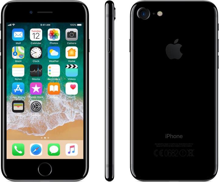 Image du produit Apple iPhone 7 (128 Go, Jet Black, 4.70", SIM simple, 12 Mpx, 4G)