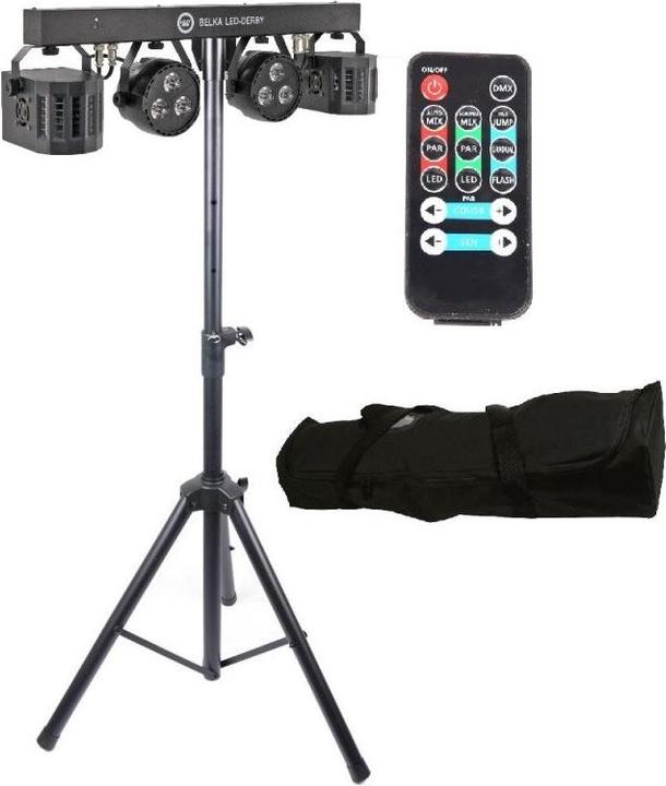 Produktbild Light4Me BELKA LED DERBY PAR - Zestaw oświetleniowy
