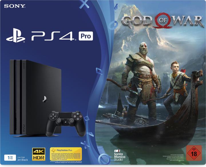 Sony PS4 Pro 1TB + God of War