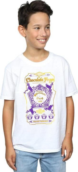 Immagine prodotto Chocolate Frogs Coloured Label Maglietta Ragazzi (128)