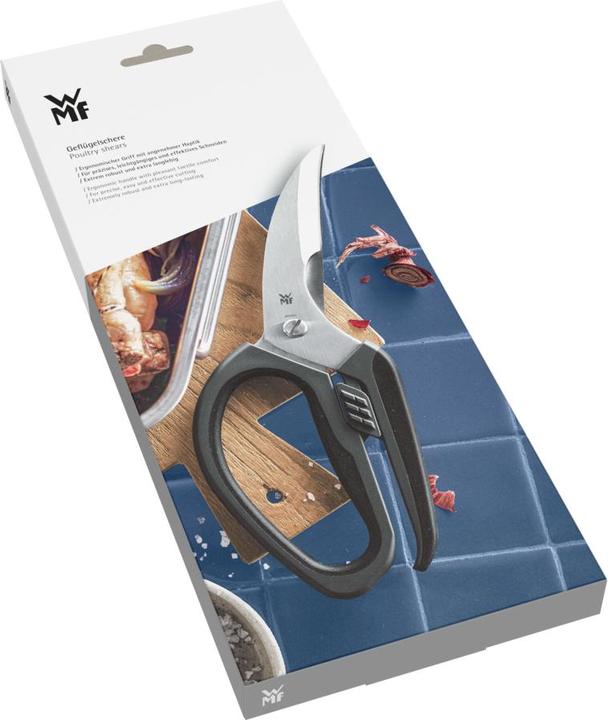 Produktbild WMF Geflügelschere mit integriertem Knochenbrecher 23cm Softtouchgriff Edelstahl