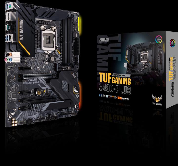 Immagine prodotto ASUS TUF Gaming Z490-PLUS (LGA 1200, Intel Z490, ATX)