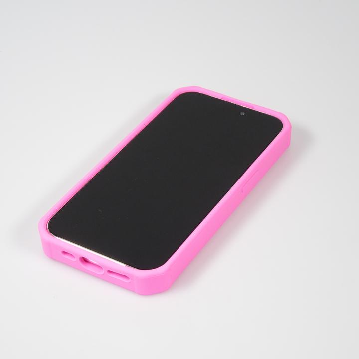 Actual product image PhoneLook Cover Thick silicone cover with holes for stick-on stickers (Apple iPhone 14 Pro)