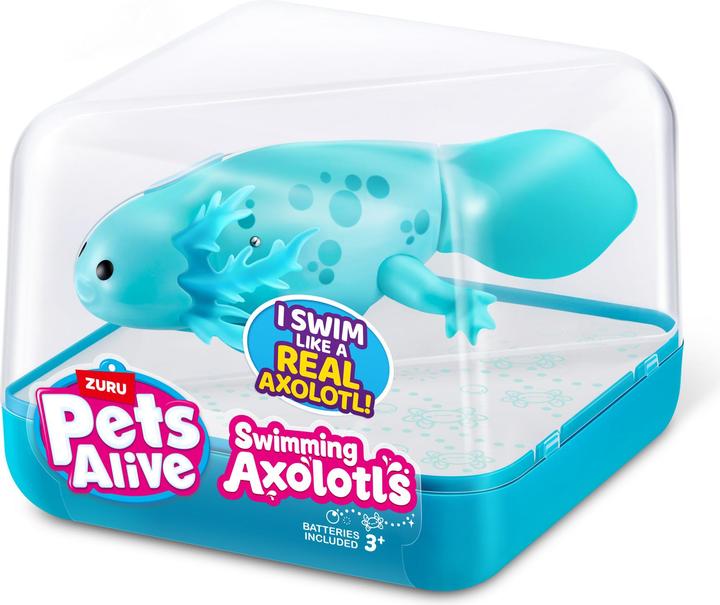 Productafbeelding Zuru HUISDIEREN LEVEND-WATER-GEACTIVEERD-ZWEMMEN AXOLOTL,S1,KUBUS,UQ,12PC