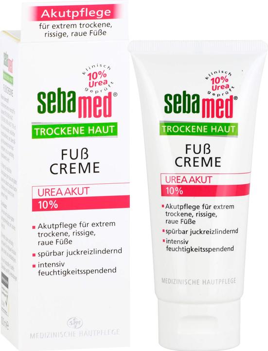 Actual product image Sebamed Sebmed, Foot Cream 10% Urea, 100 ml (Foot cream & foot gel, 100 ml)