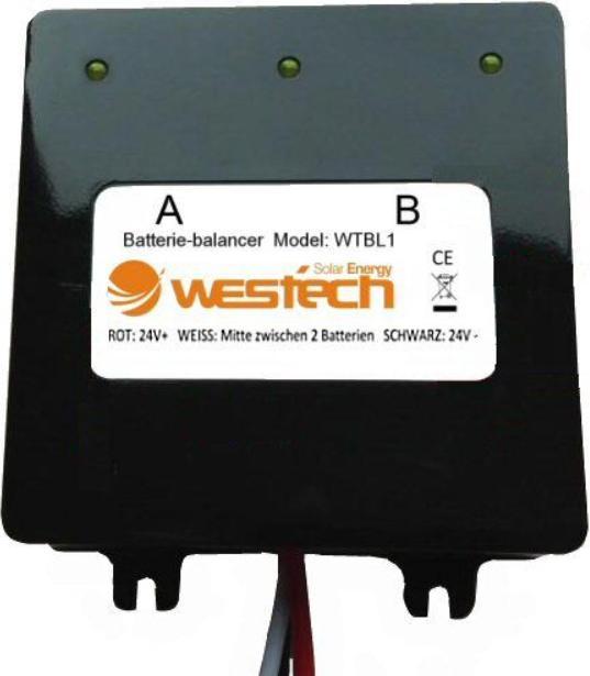 Actual product image Westech Battery balancer Charge equaliser