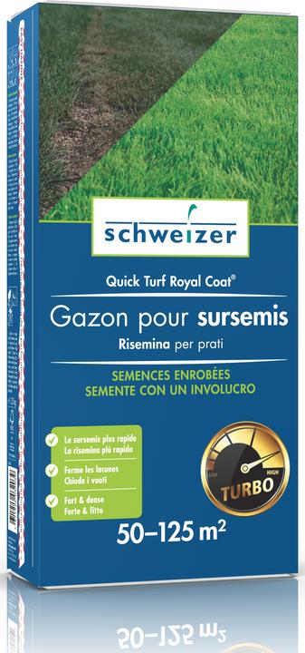 Image du produit Schweizer Manteau royal Quick Turf (Réensemencement de la pelouse)