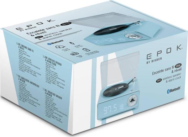 Produktbild Bigben Retro Wecker (Netzbetrieb)