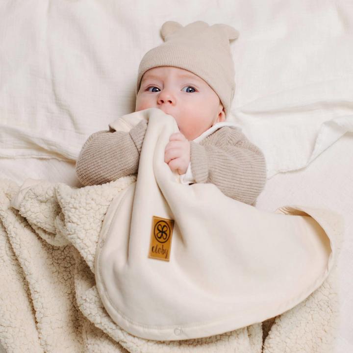 Produktbild Cloby Teddy Decke Blanket Grey (95 x 75 cm)