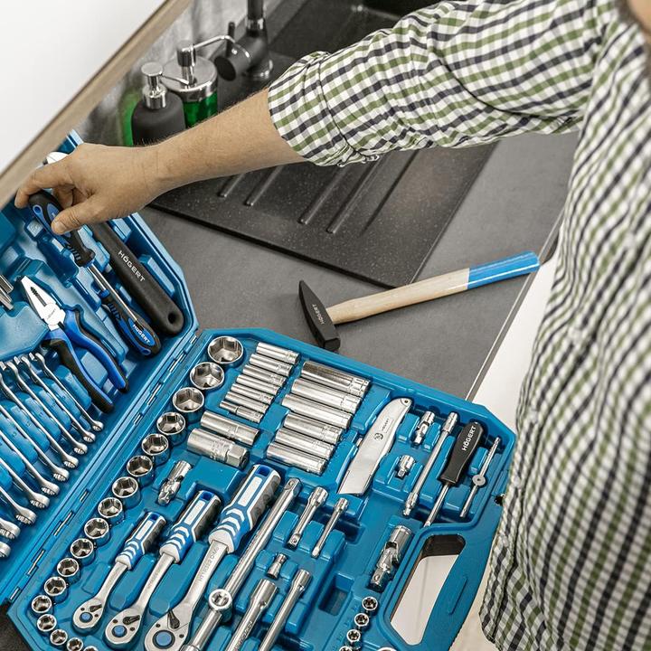 Actual product image Högert Tool set, 131 pcs. (131 pieces)