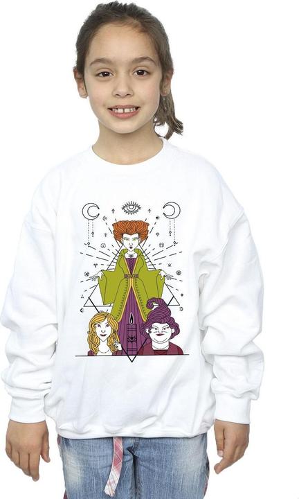 Actual product image Disney Girls Hocus Pocus Candle Sweatshirt (152, 158)