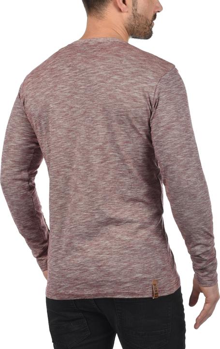 Immagine prodotto Solid Migos Maglia Maglie A Maniche Lunghe Da Uomo Con Collo Grandad In Cotone 100% (S)