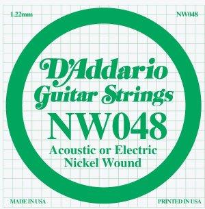 Immagine prodotto D'Addario Nw048 (1 x, Chitarra elettrica, 0.05")