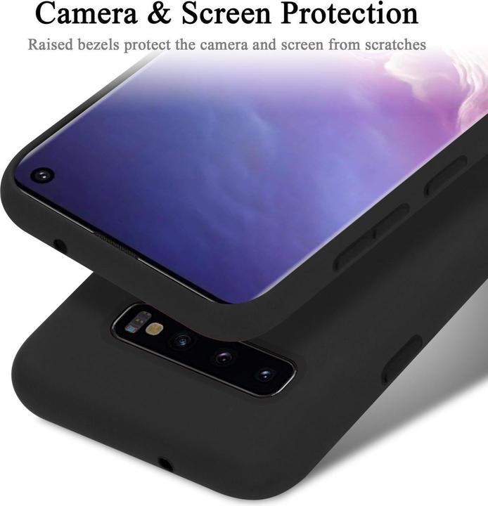 Immagine prodotto Cadorabo Copertura della cassa del silicone liquido TPU (Samsung Galaxy S10+)