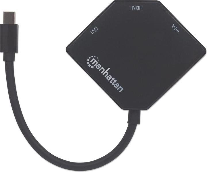 Produktbild Manhattan Mini DisplayPort zu (HDMI, DVI, VGA, 25 cm)
