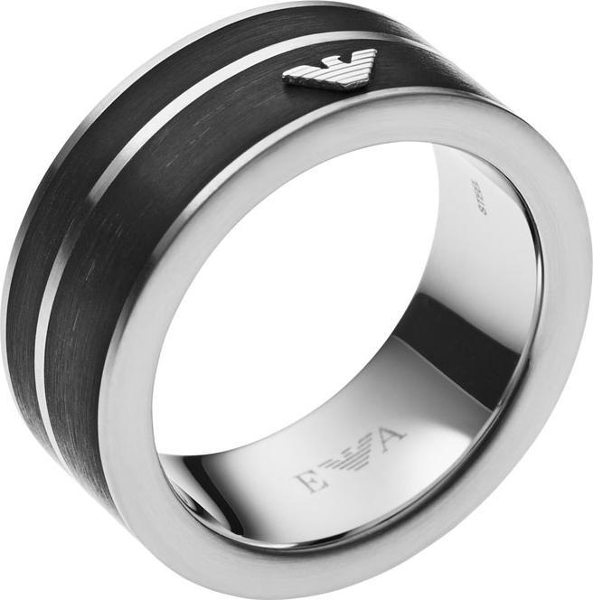 Actual product image Emporio Armani essential ring (60, Steel)