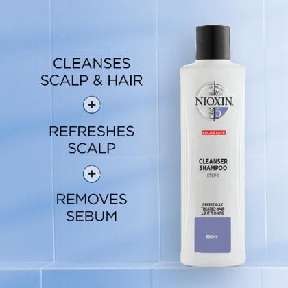 Immagine prodotto Nioxin Shampoo detergente 5 (300 ml, Shampoo liquido)