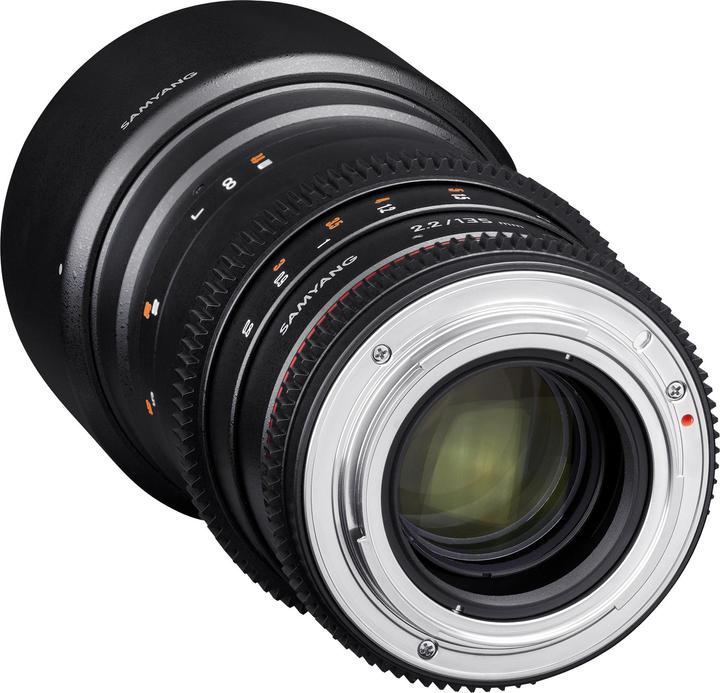Image du produit Samyang 135mm T2.2 VDSLR Nikon (Nikon F, Plein format)