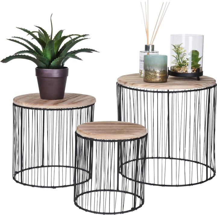 Actual product image Koopman Melo (Ø 30 x 28.5 cm, Ø 24.5 x 24.5 cm, Ø 19 x 21 cm)