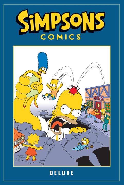Actual product image Panini Die Simpsons Comics Deluxe (German, Matt Groening., 2025)