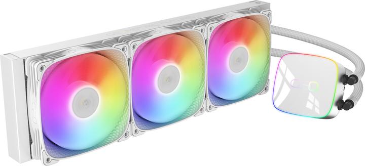 Actual product image Geometric Future Eskimo Junior Neon 360 AIO water cooling, ARGB - white, 360mm
