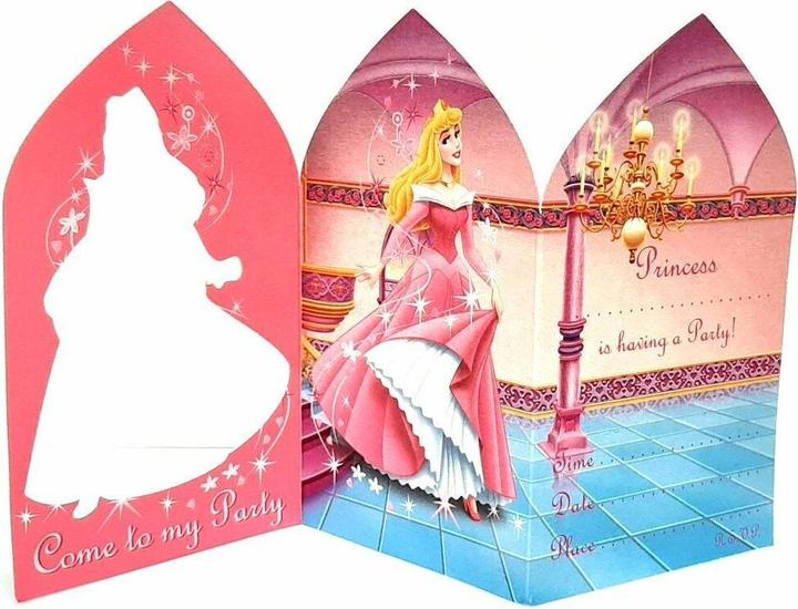 Produktbild Disney Princess Magische Aschenputtel Einladungen (6er Pack) (6 Stk.)