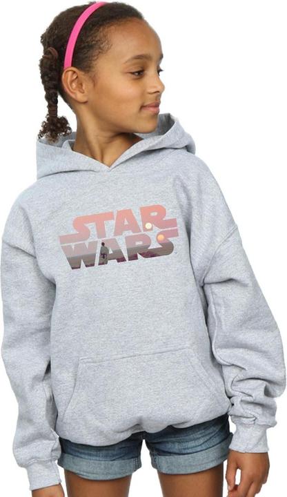 Image du produit Star Wars - Sweat à capuche TATOOINE LOGO - Fille (128)