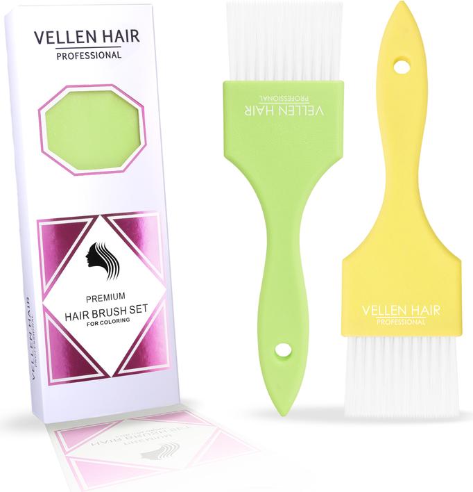 Vellen Hair Färbepinsel Set 2er Pack